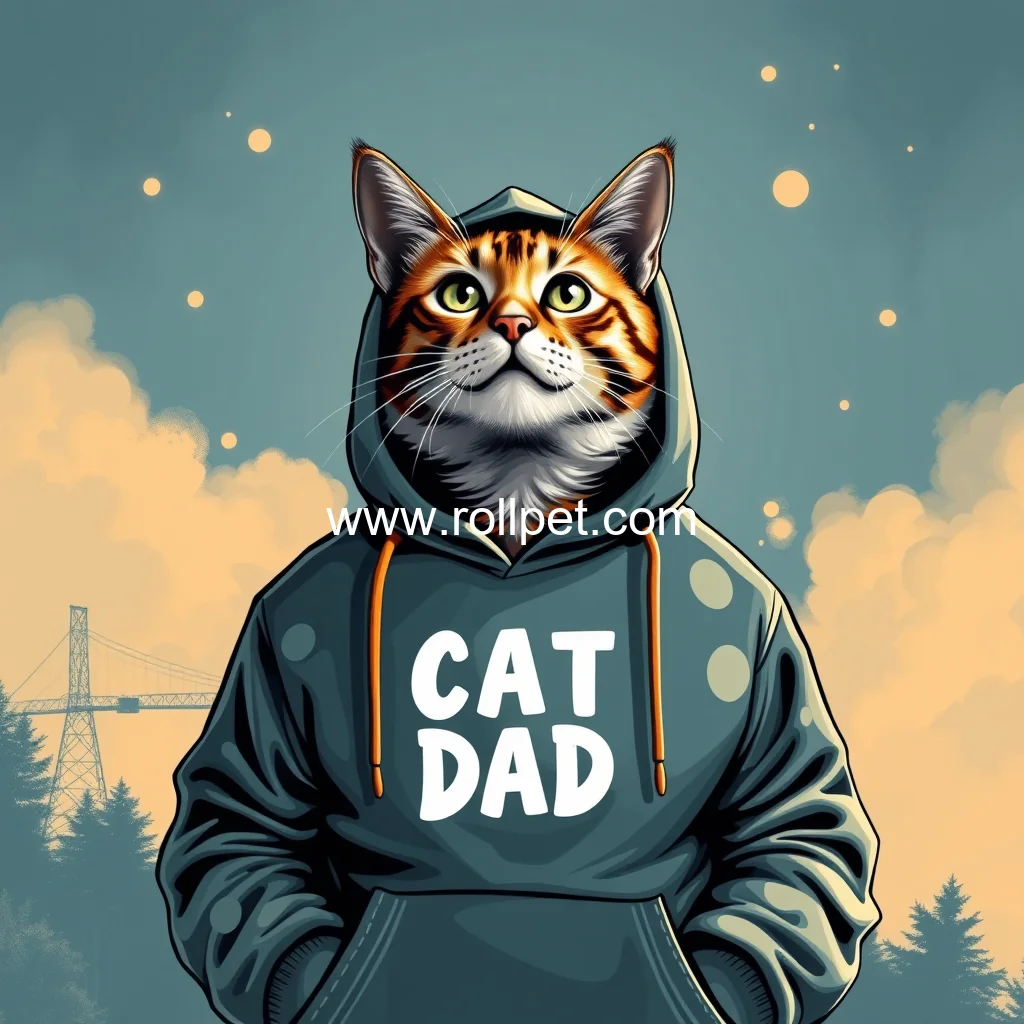 You are currently viewing Celebrating cat dads: the unique hoodie by felix cat insurance!