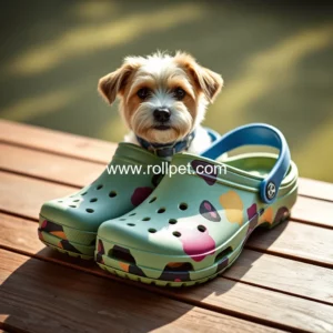 Read more about the article Crocs releases line of clogs for dogs, a new trend in pet footwear.  the company, crocs, inc. has announced the