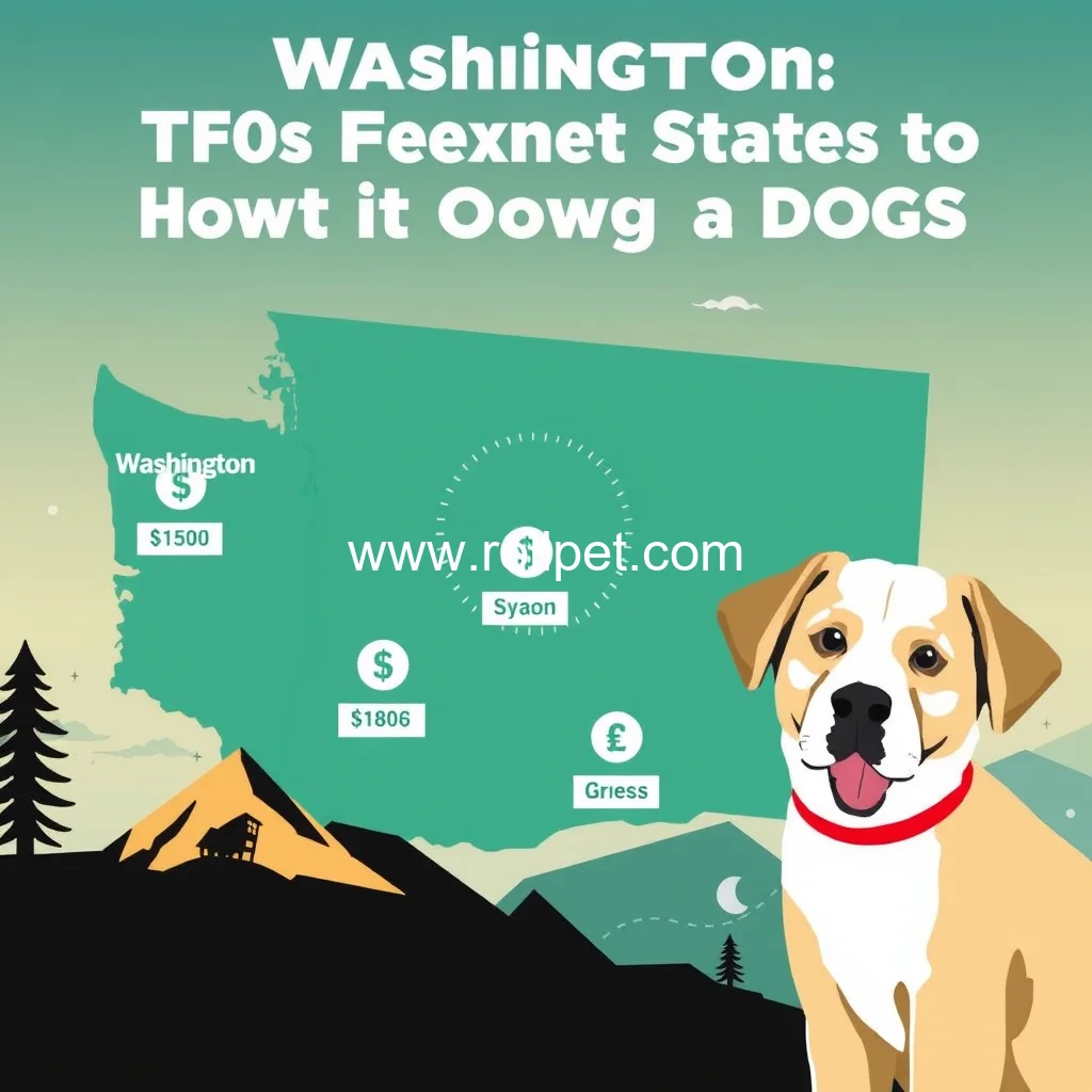You are currently viewing Washington Is in the Top 5 Most Expensive States to Own a Dog