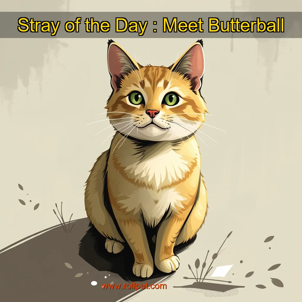 You are currently viewing Stray of the Day : Meet Butterball
