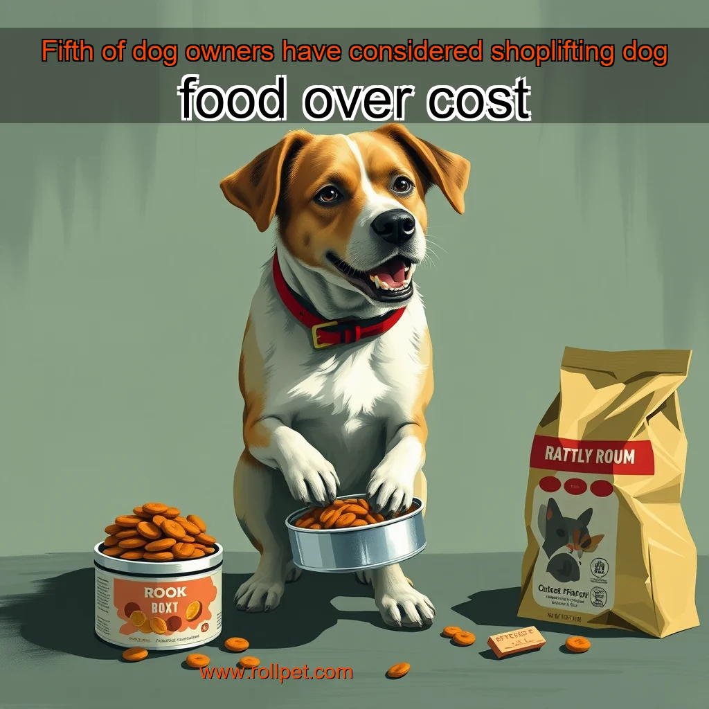You are currently viewing Fifth of dog owners have considered shoplifting dog food over cost