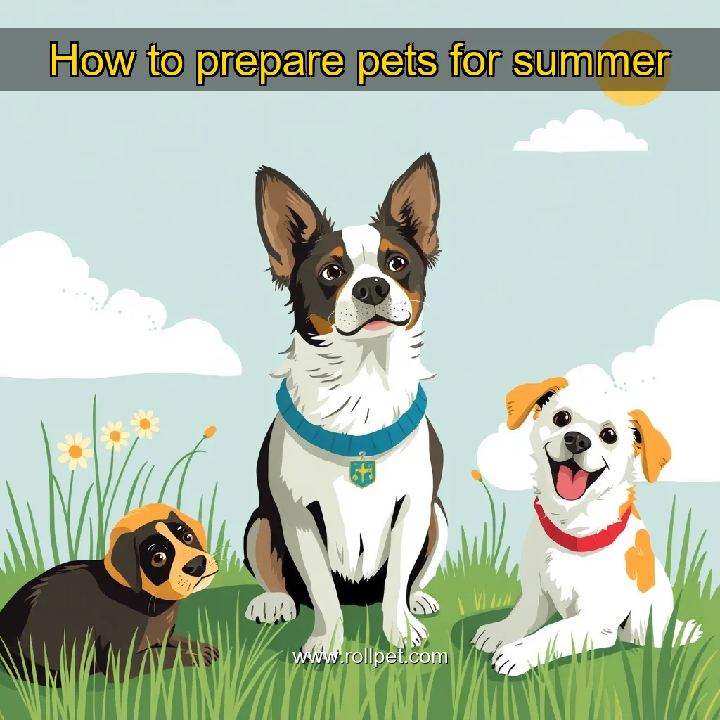 You are currently viewing How to prepare pets for summer