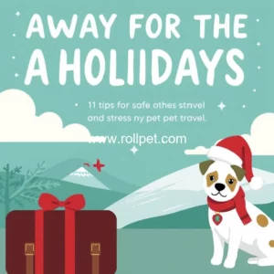 Read more about the article Away for the holidays : 11 tips for safe and stress  free pet travel