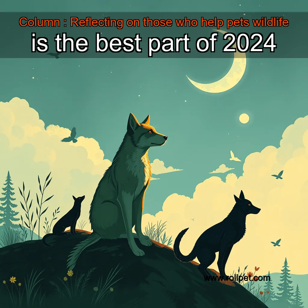 You are currently viewing Column : Reflecting on those who help pets  wildlife is the best part of 2024