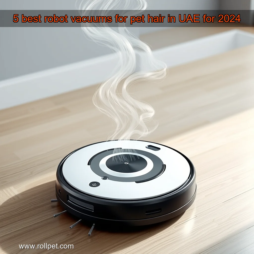 You are currently viewing 5 best robot vacuums for pet hair  in UAE  for 2024