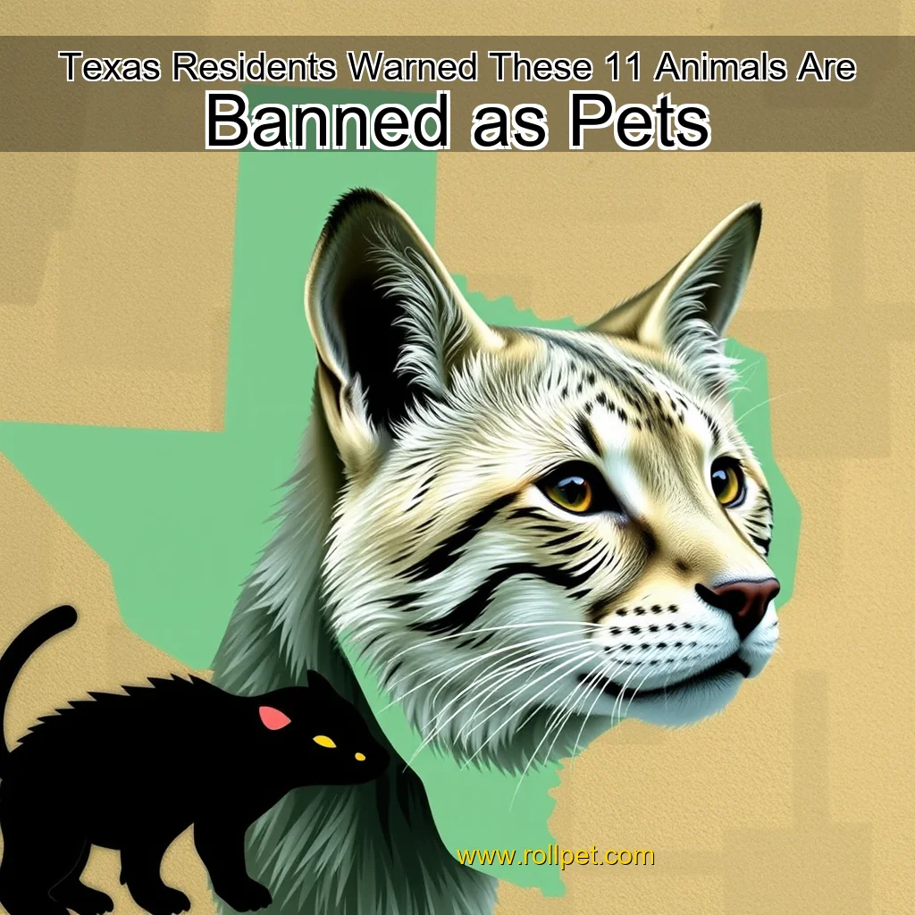 You are currently viewing Texas Residents Warned These 11 Animals Are Banned as Pets