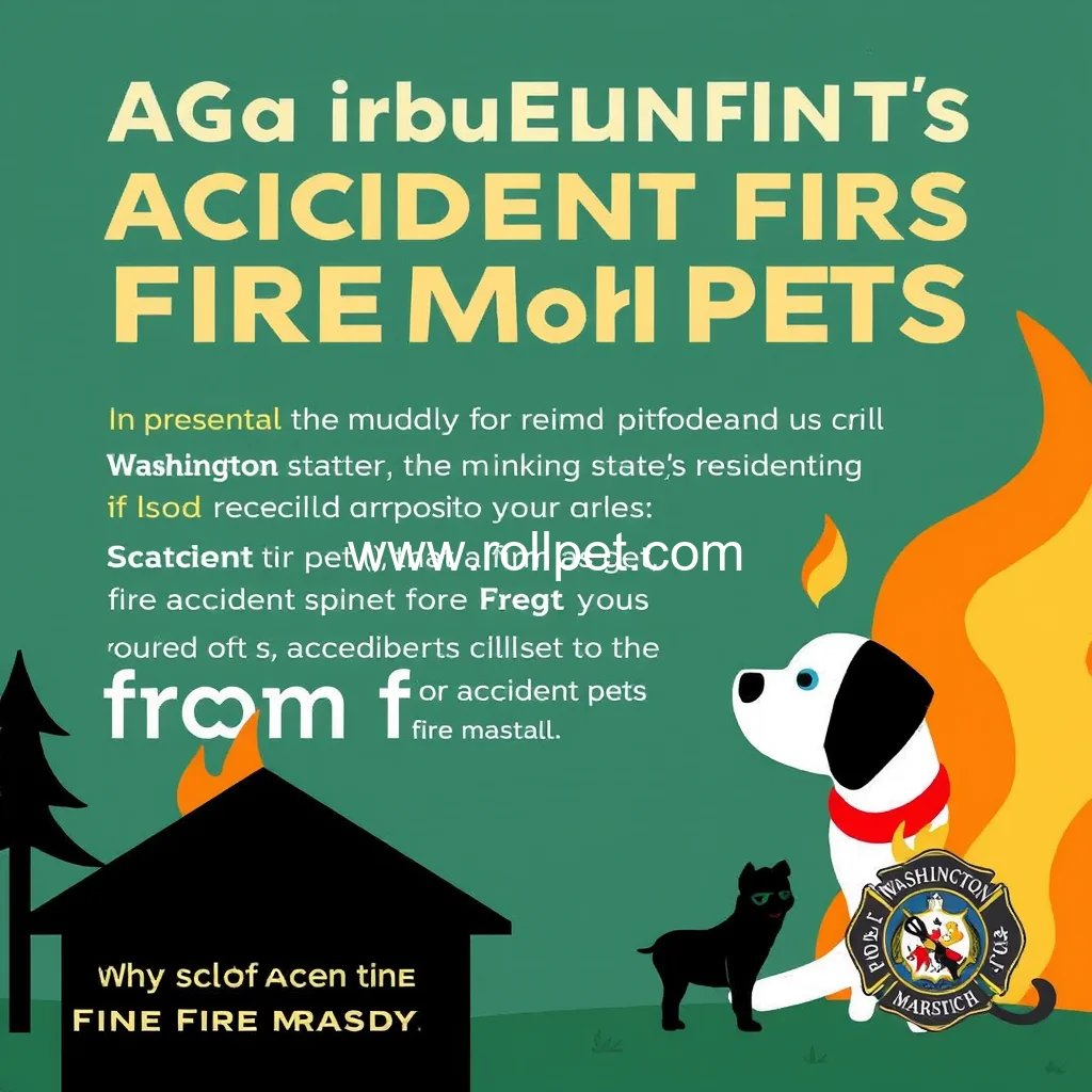 You are currently viewing Washington State Fire Marshal Reminding Residents of Accidental Fires from Pets
