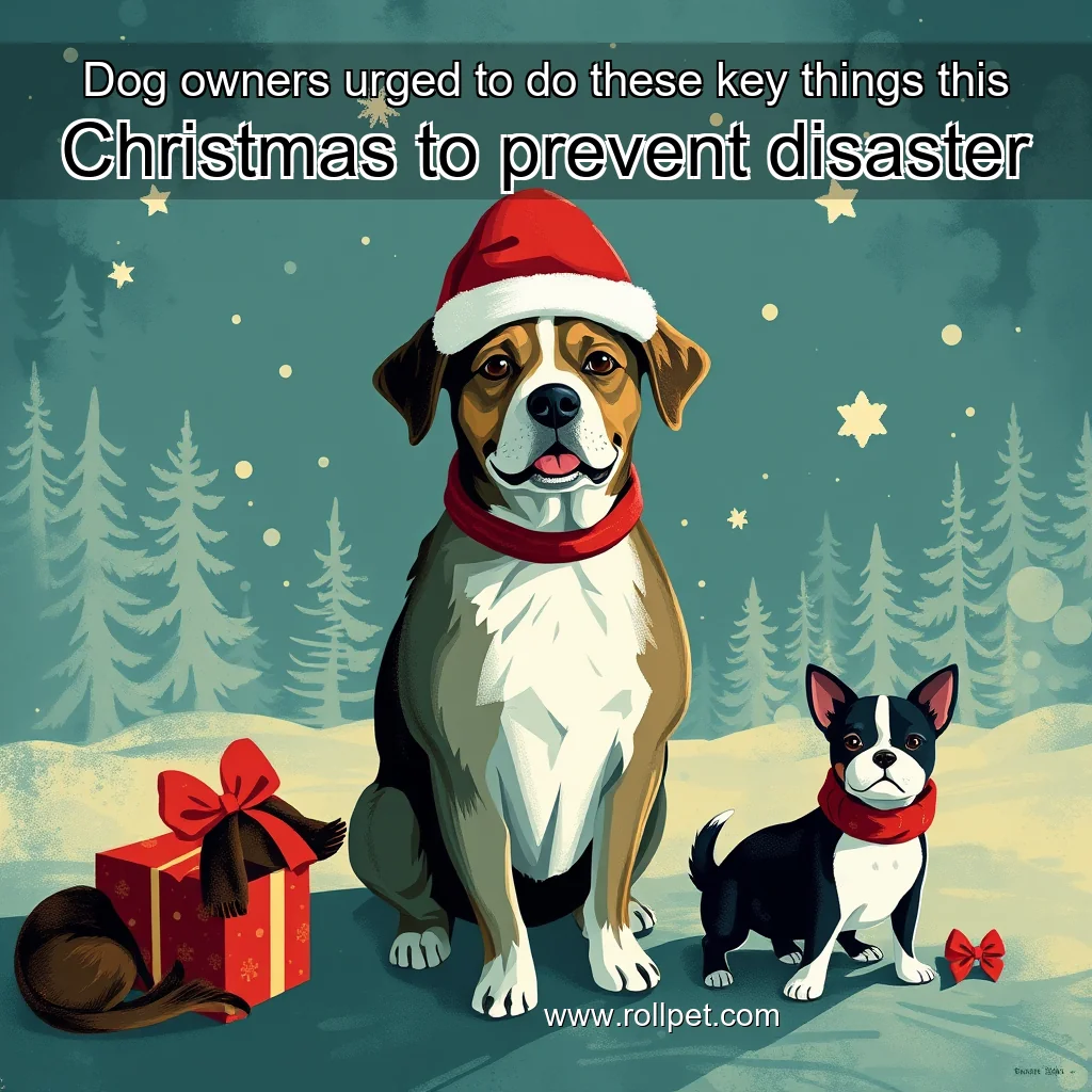 You are currently viewing Dog owners urged to do these key things this Christmas to prevent disaster