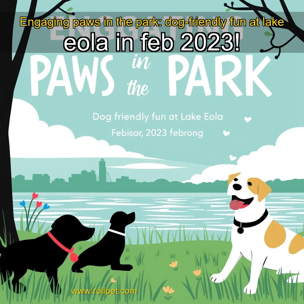 You are currently viewing Engaging paws in the park: dog-friendly fun at lake eola in feb 2023!
