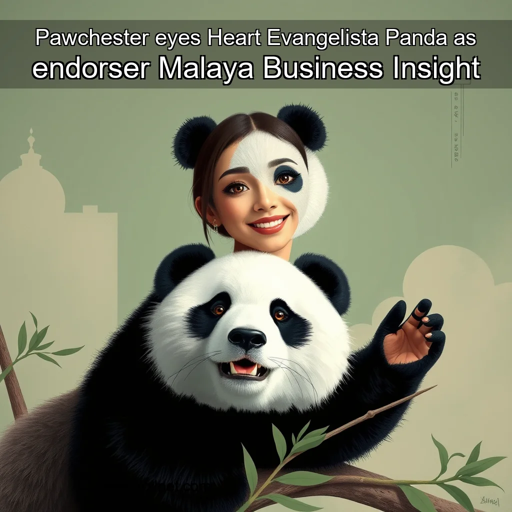 You are currently viewing Pawchester eyes Heart Evangelista Panda as endorser  Malaya Business Insight