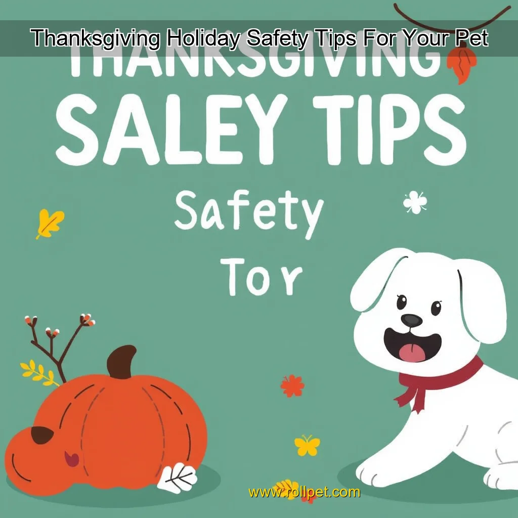 You are currently viewing Thanksgiving Holiday Safety Tips For Your Pet