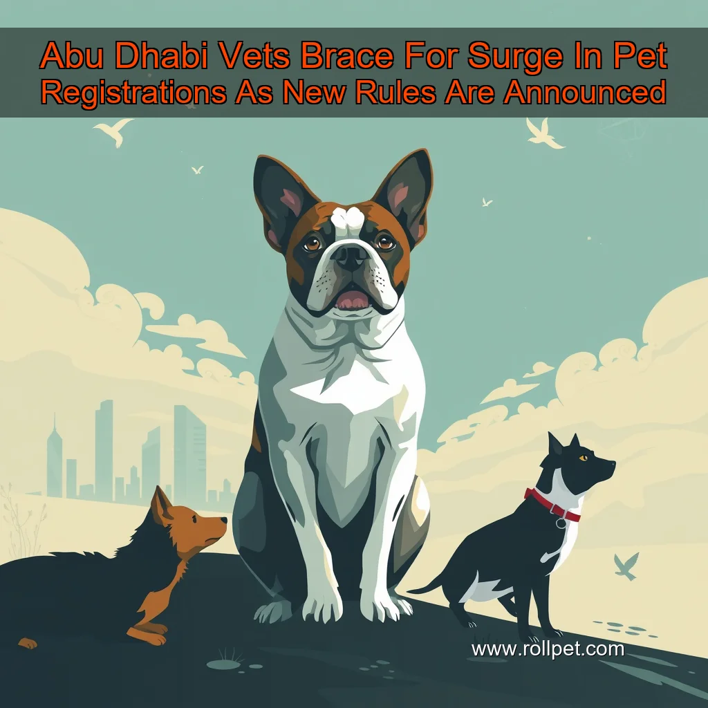 You are currently viewing Abu Dhabi Vets Brace For Surge In Pet Registrations As New Rules Are Announced