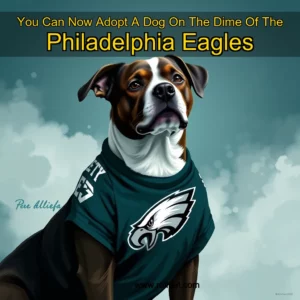 Read more about the article You Can Now Adopt A Dog On The Dime Of The Philadelphia Eagles