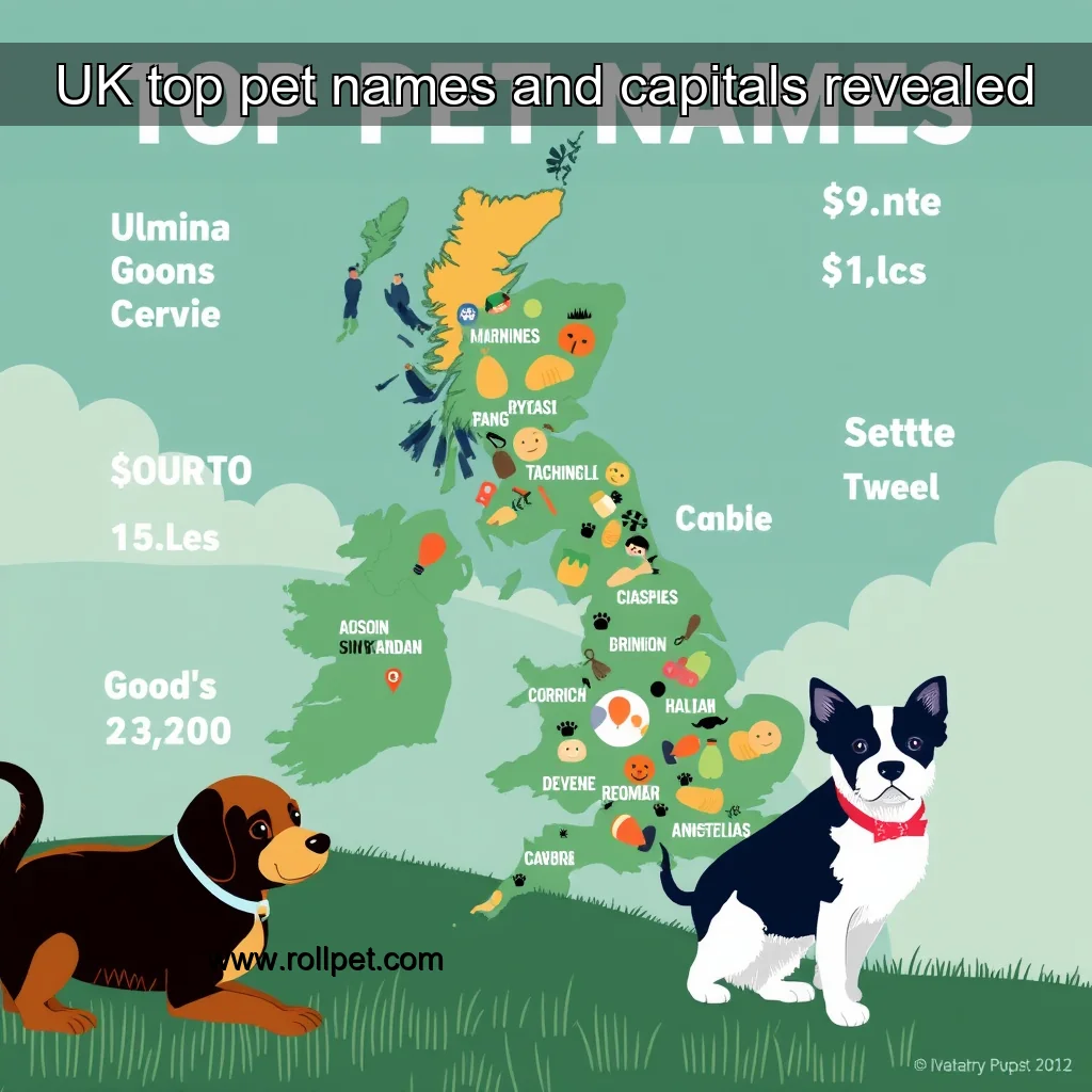 You are currently viewing UK top pet names and capitals revealed