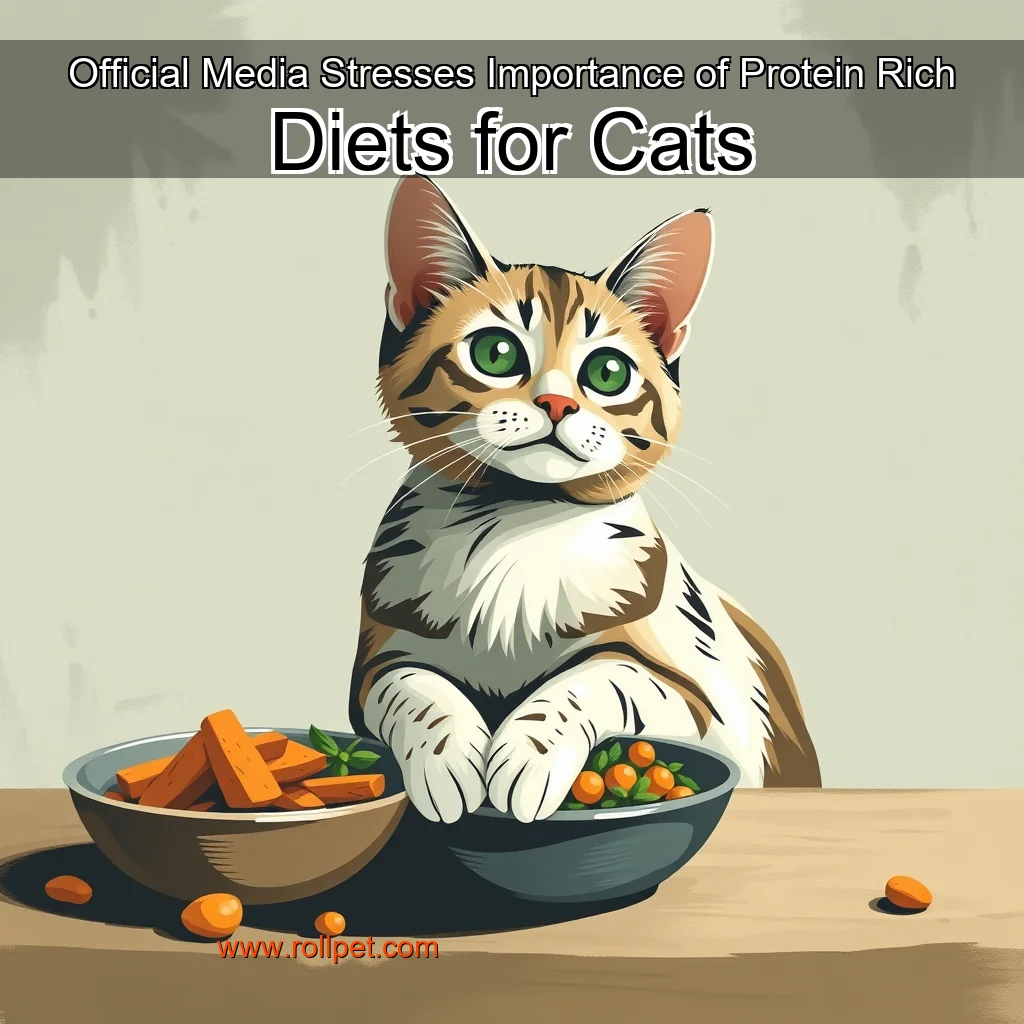 You are currently viewing Official Media Stresses Importance of Protein  Rich Diets for Cats
