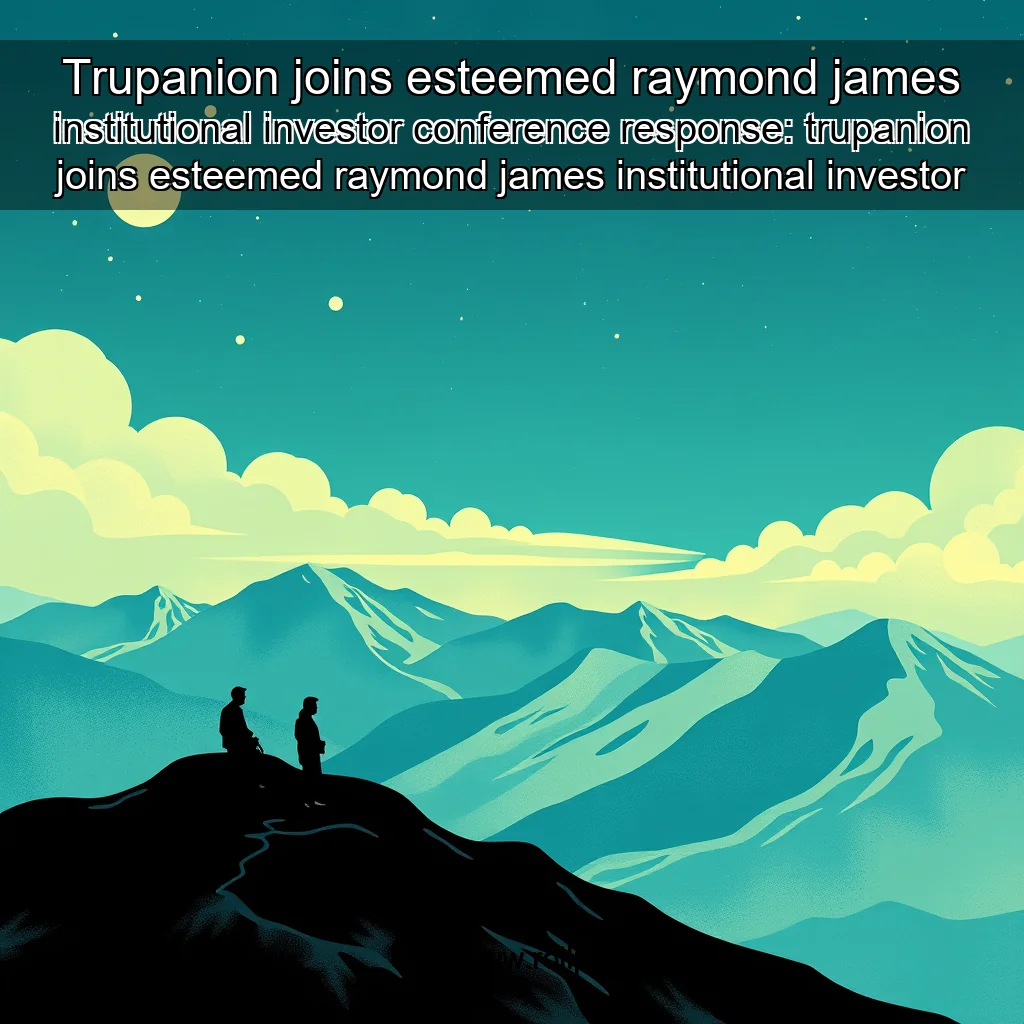 You are currently viewing Trupanion joins esteemed raymond james institutional investor conference


 response: trupanion joins esteemed raymond james institutional investor conference!