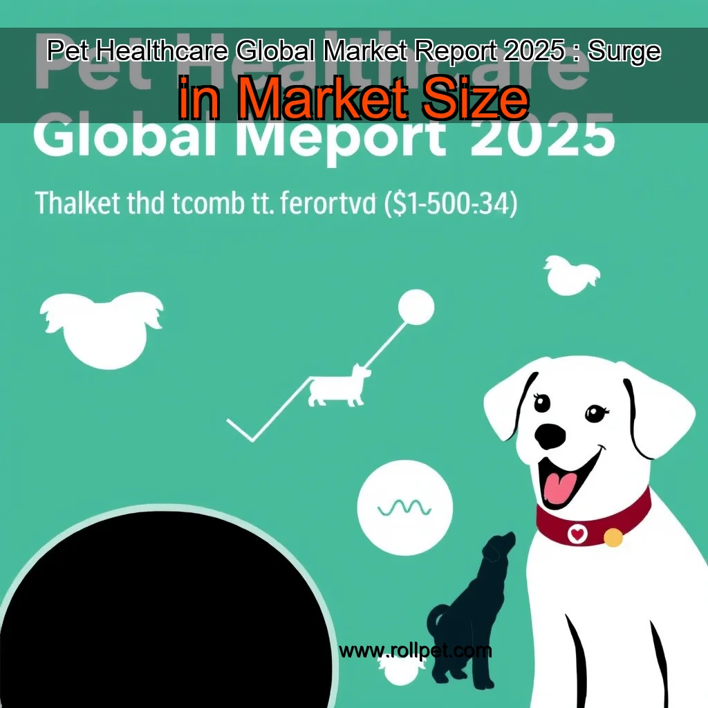 You are currently viewing Pet Healthcare Global Market Report 2025 : Surge in Market Size