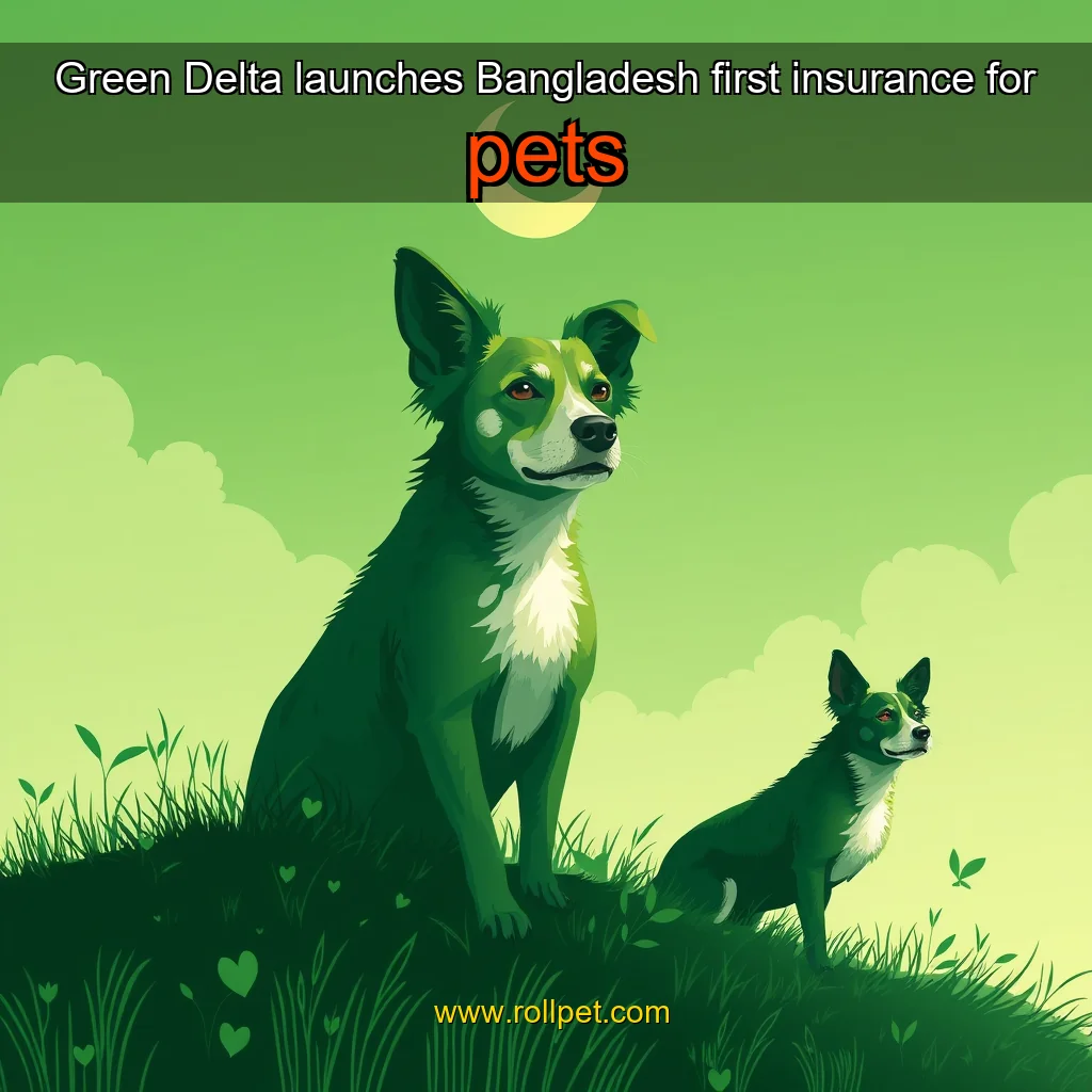 You are currently viewing Green Delta launches Bangladesh first insurance for pets