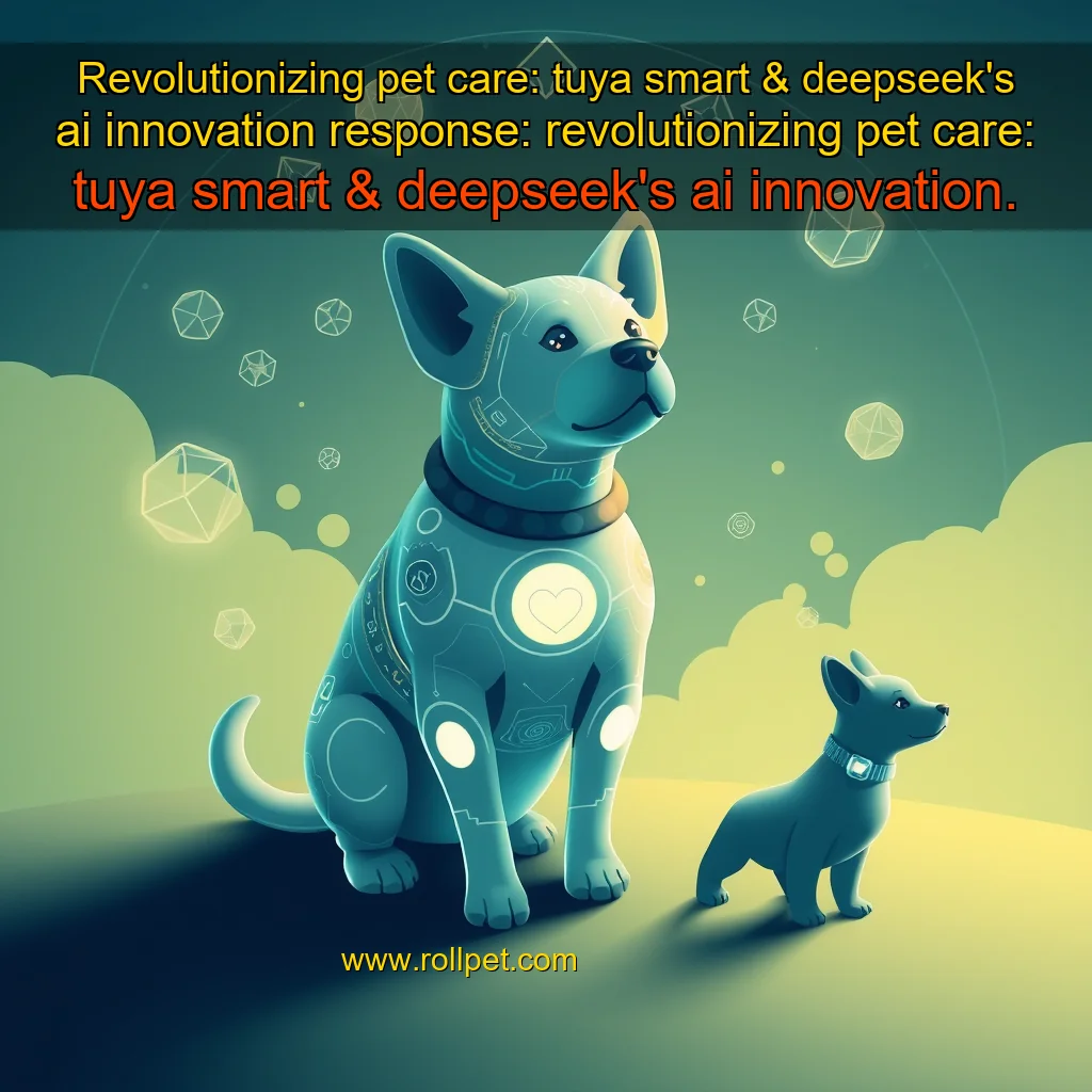 You are currently viewing Revolutionizing pet care: tuya smart & deepseek’s ai innovation


 response: revolutionizing pet care: tuya smart & deepseek’s ai innovation.