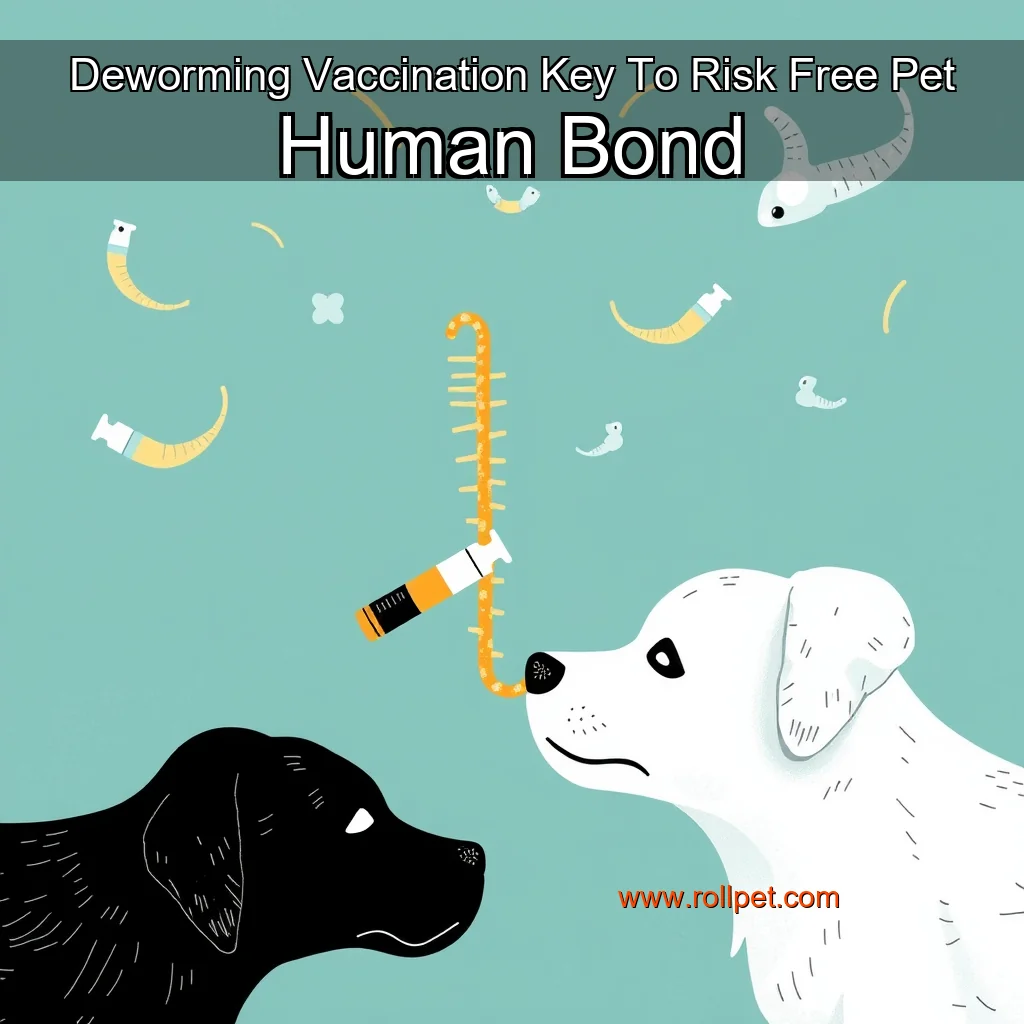 You are currently viewing Deworming  Vaccination Key To Risk  Free Pet  Human Bond
