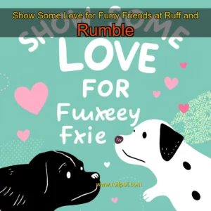 Read more about the article Show Some Love for Furry Friends at Ruff and Rumble