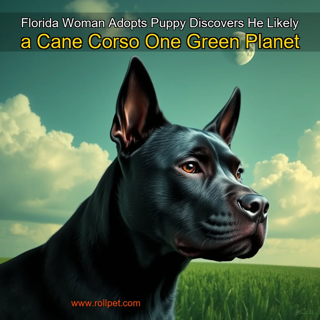 You are currently viewing Florida Woman Adopts Puppy  Discovers He Likely a Cane Corso  One Green Planet