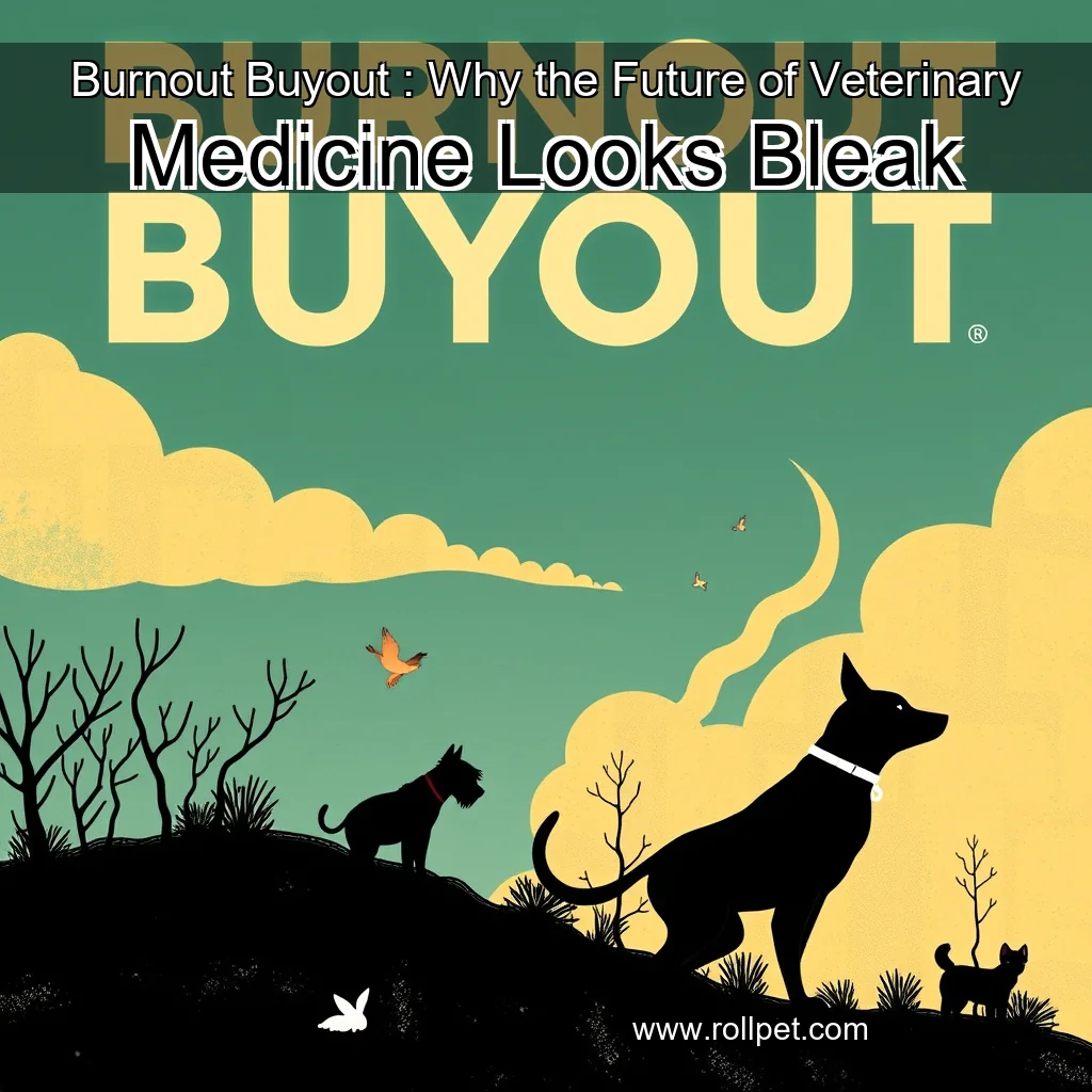 You are currently viewing Burnout  Buyout : Why the Future of Veterinary Medicine Looks Bleak