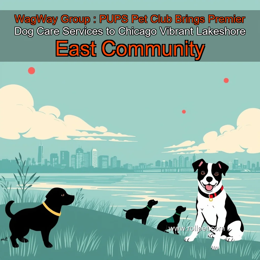 You are currently viewing WagWay Group : PUPS Pet Club Brings Premier Dog Care Services to Chicago Vibrant Lakeshore East Community