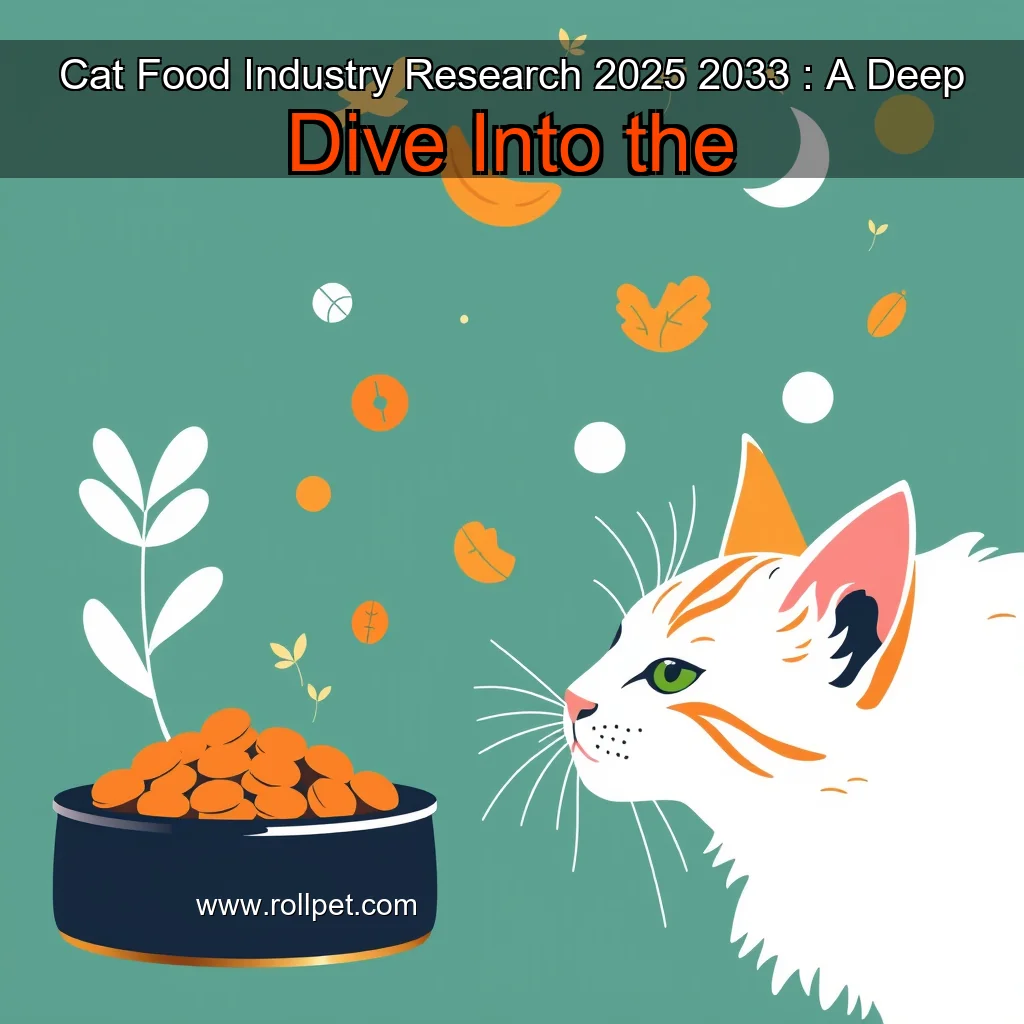 You are currently viewing Cat Food Industry Research 2025  2033 : A Deep Dive Into the
