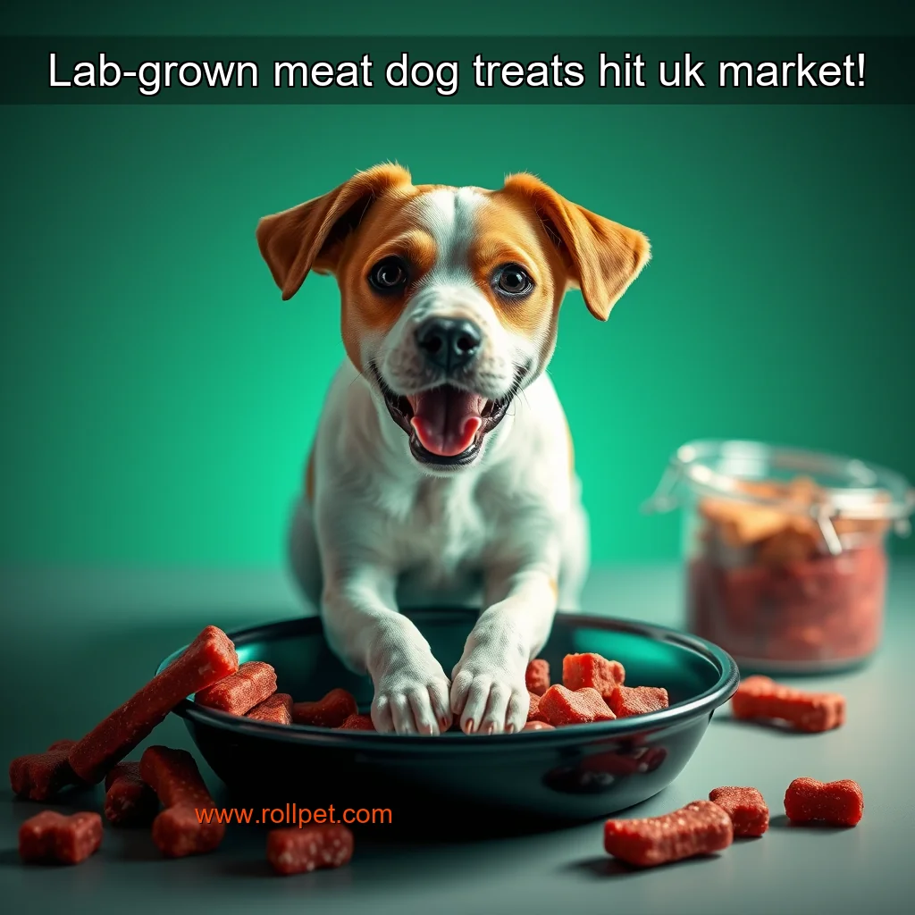 You are currently viewing Lab-grown meat dog treats hit uk market!