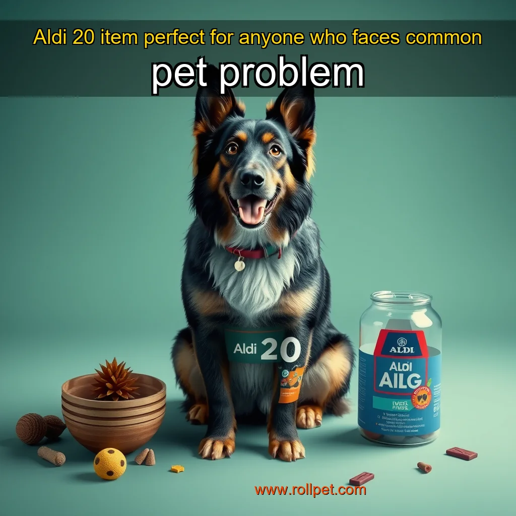 You are currently viewing Aldi 20 item perfect for anyone who faces common pet problem