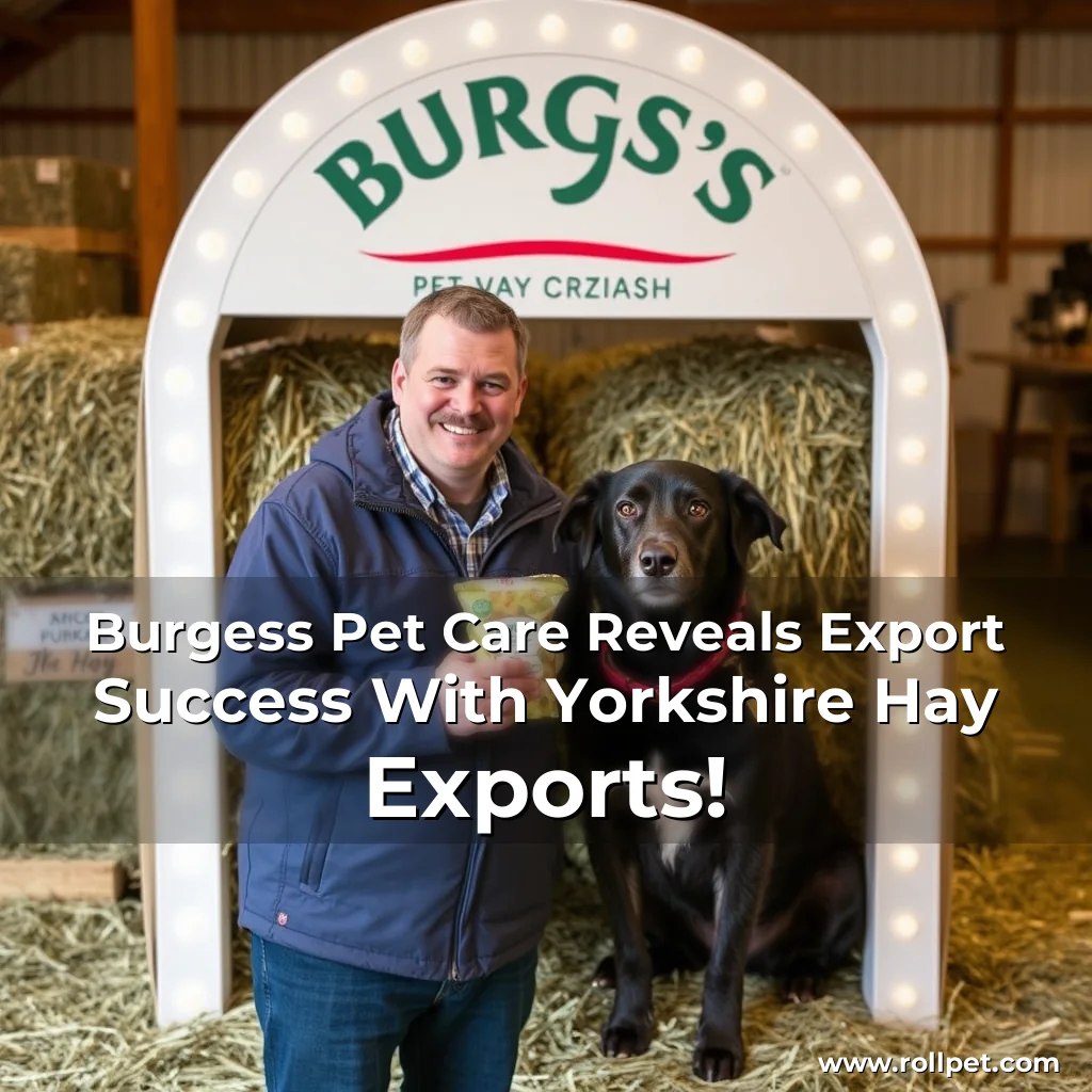 You are currently viewing Burgess Pet Care Reveals Export Success With Yorkshire Hay Exports!