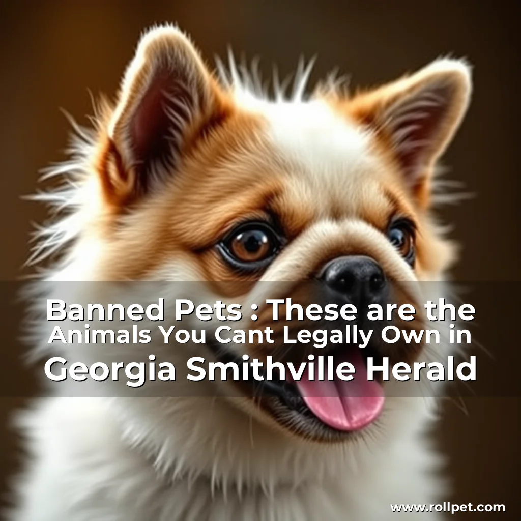 You are currently viewing Banned Pets : These are the Animals You Cant Legally Own in Georgia  Smithville Herald