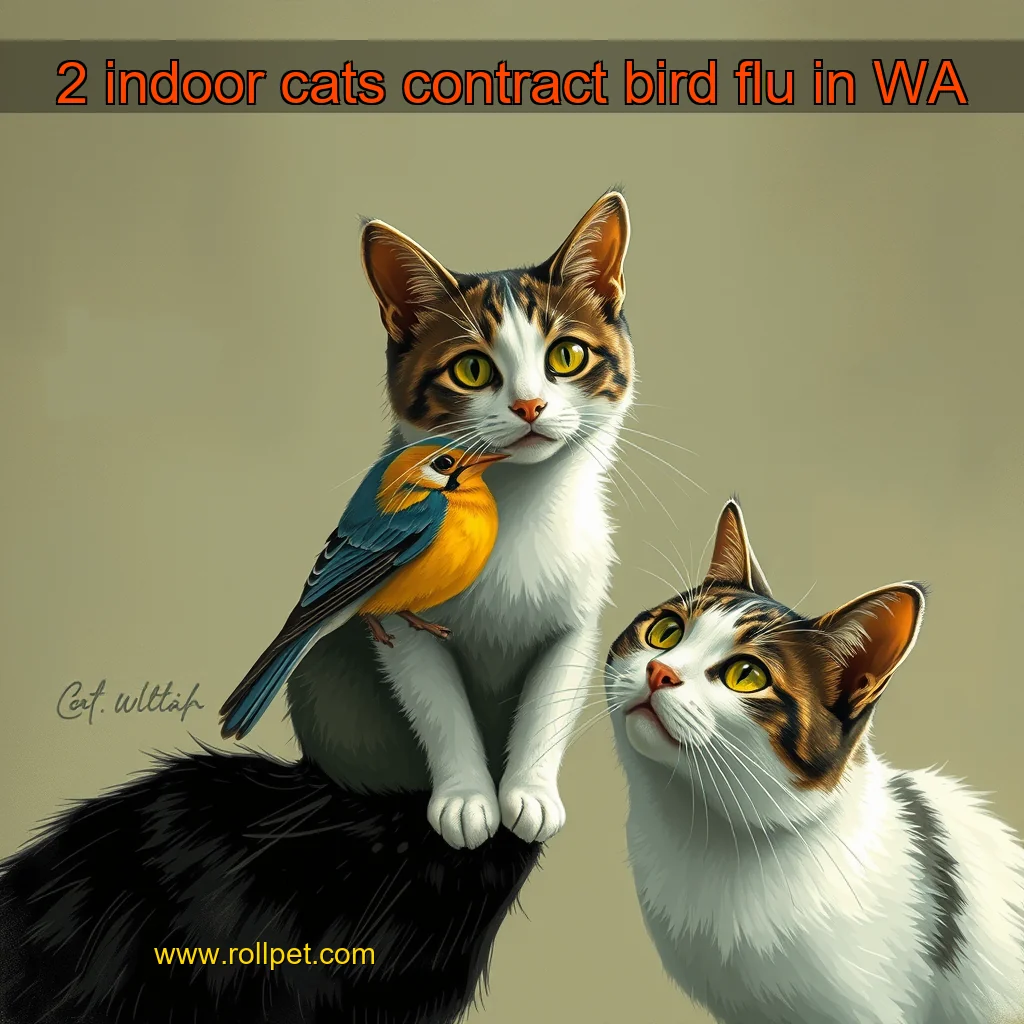 You are currently viewing 2 indoor cats contract bird flu in WA