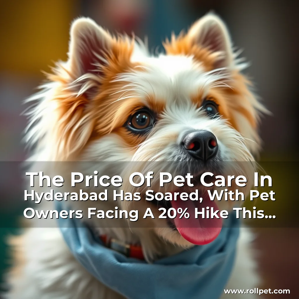 You are currently viewing The Price Of Pet Care In Hyderabad Has Soared, With Pet Owners Facing A 20% Hike This Year.