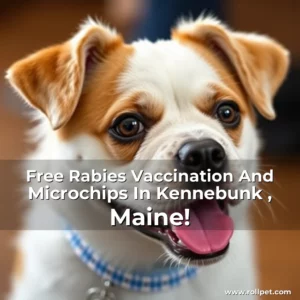 Artistic representation for Free Rabies Vaccination And Microchips In Kennebunk , Maine!
