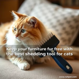 Read more about the article Keep your furniture fur  free with the best shedding tool for cats