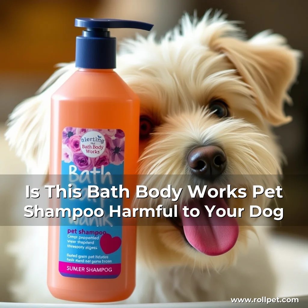 You are currently viewing Is This Bath  Body Works Pet Shampoo Harmful to Your Dog