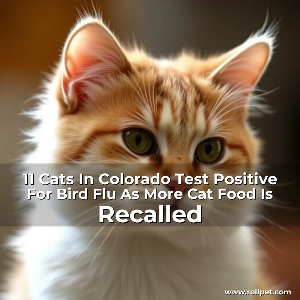 You are currently viewing 11 Cats In Colorado Test Positive For Bird Flu As More Cat Food Is Recalled