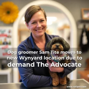 Read more about the article Dog groomer Sam Tite moves to new Wynyard location due to demand  The Advocate