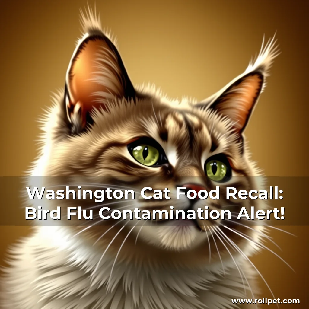 You are currently viewing Washington Cat Food Recall: Bird Flu Contamination Alert!