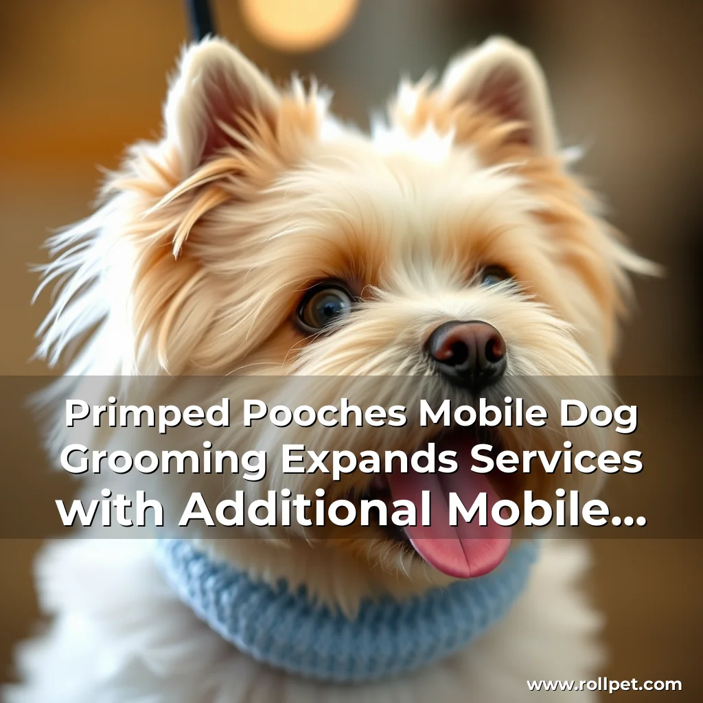 You are currently viewing Primped Pooches Mobile Dog Grooming Expands Services with Additional Mobile Groomers in McKinney  Allen  Frisco  Plano  and Little Elm