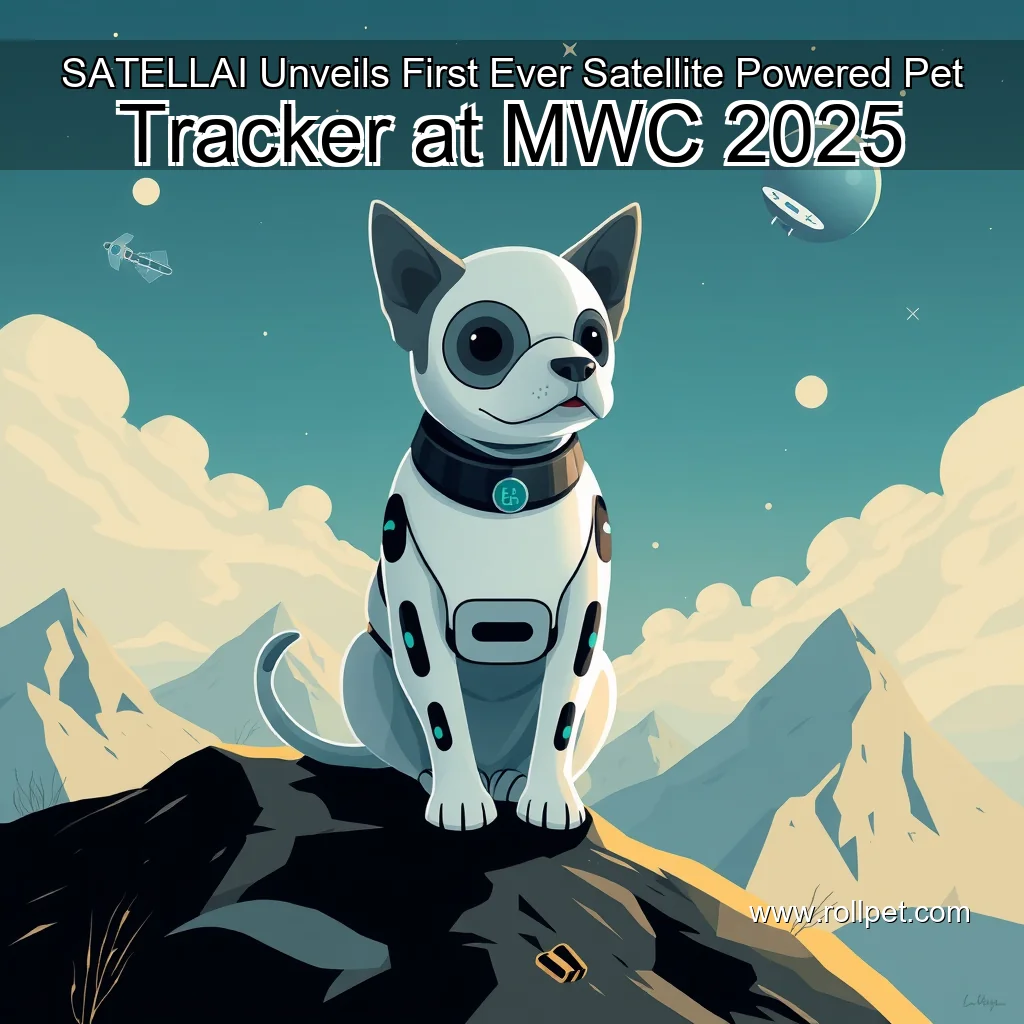 You are currently viewing SATELLAI Unveils First  Ever Satellite  Powered Pet Tracker at MWC 2025