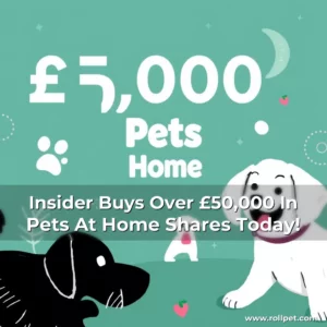 Artistic representation for Insider Buys Over £50,000 In Pets At Home Shares Today!