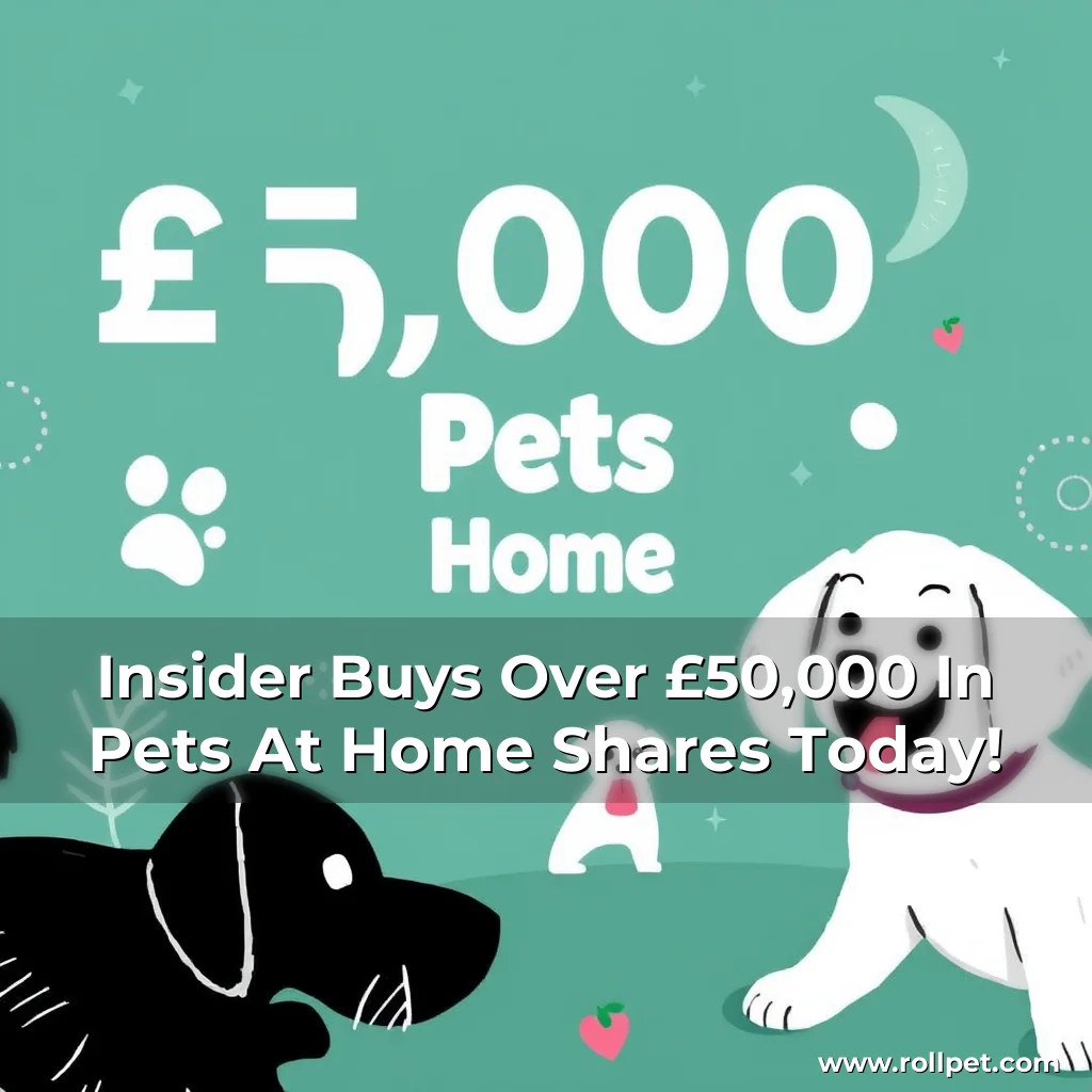 You are currently viewing Insider Buys Over £50,000 In Pets At Home Shares Today!