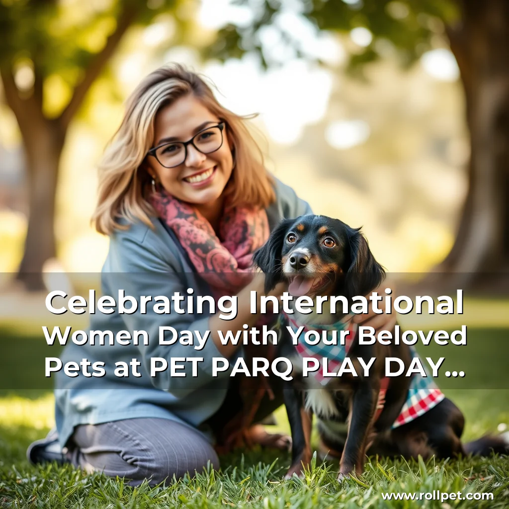 You are currently viewing Celebrating International Women Day with Your Beloved Pets at PET PARQ PLAY DAY VOL  2  Sharing Smiles and Inspiration at The PARQ