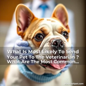 Read more about the article What Is Most Likely To Send Your Pet To The Veterinarian ?  What Are The Most Common Reasons Why Pets Visit The Vet?