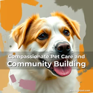 Artistic representation for Compassionate Pet Care and Community Building