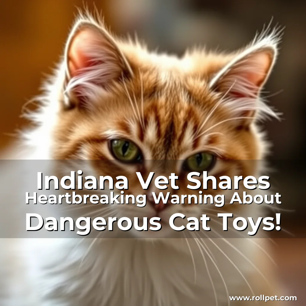 You are currently viewing Indiana Vet Shares Heartbreaking Warning About Dangerous Cat Toys!