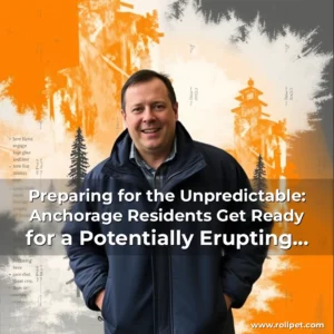 Artistic representation for Preparing for the Unpredictable: Anchorage Residents Get Ready for a Potentially Erupting Volcano